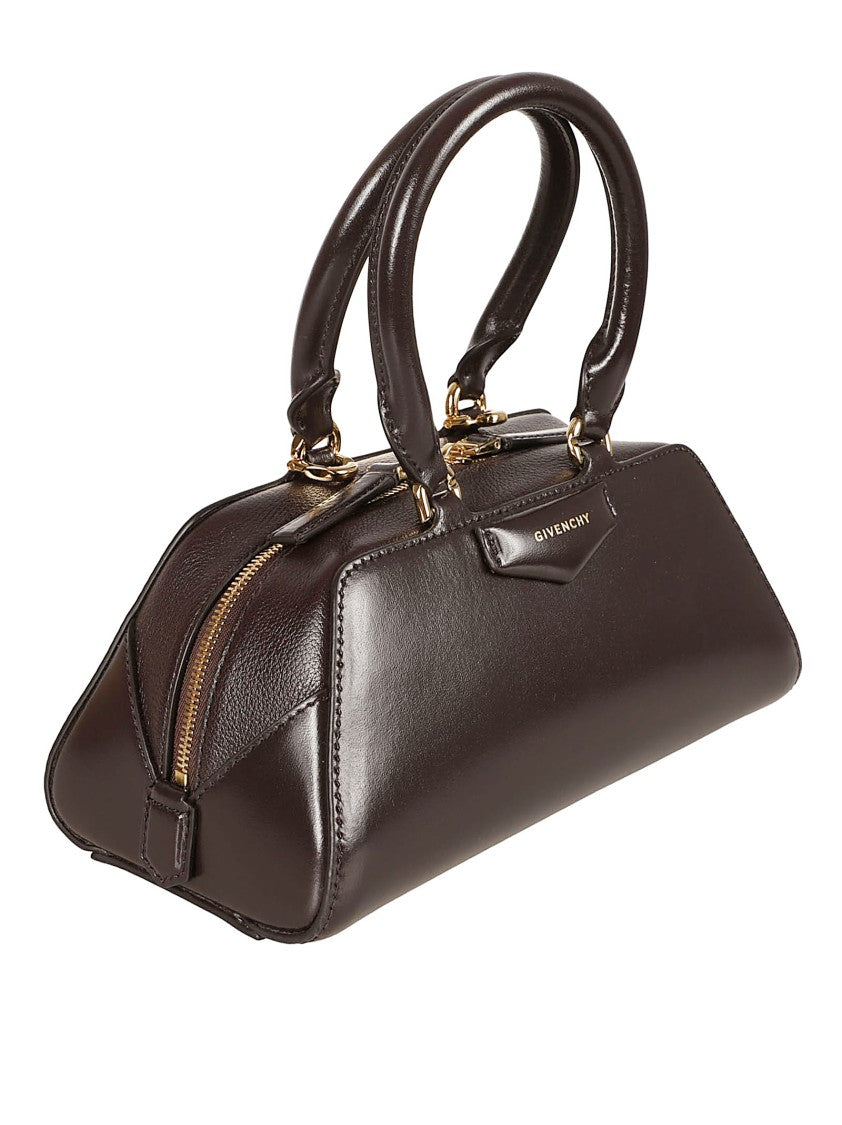 Givenchy Chocolate Calf Leather Antigona East/West Bag