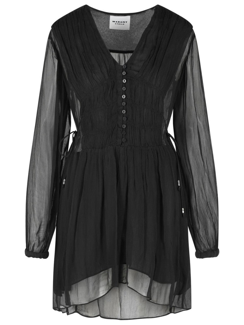 Isabel Marant Étoile 'Loriena' Black Viscose Dress