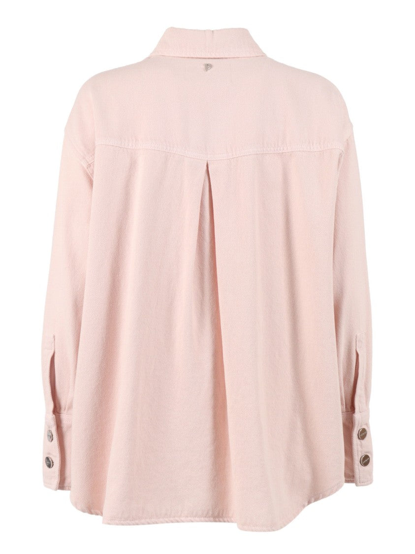 Dondup Light Pink Classic Oversized Shirt
