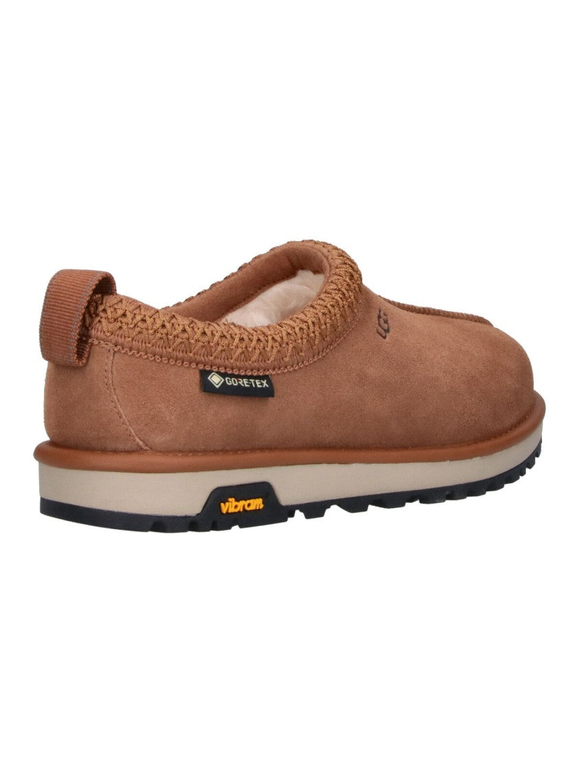 Ugg Brown Tasman Gtx Leather Vibram Flats