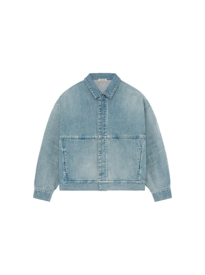 Fear Of God Trucker Jacket - Indigo