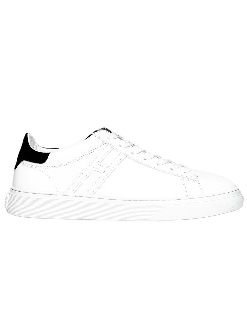 Hogan Smooth White Leather Sneaker