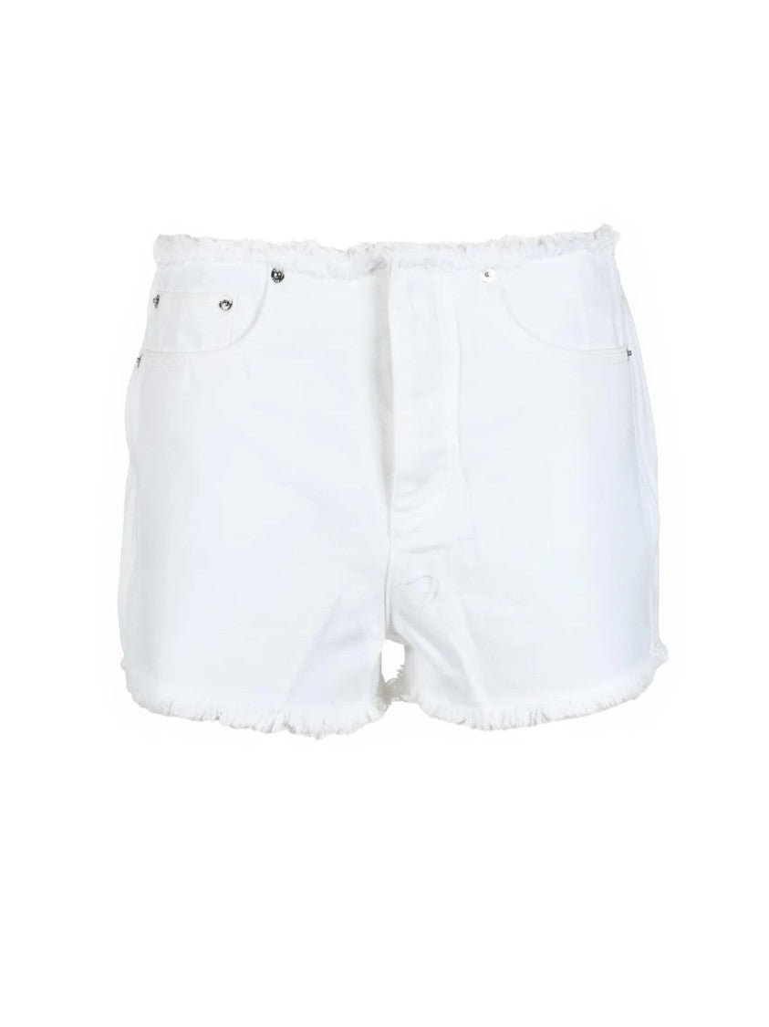 Michael Kors White Cotton Shorts