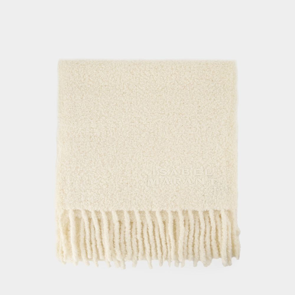 Isabel Marant Fouzy Gd Sacrf - Wool - White
