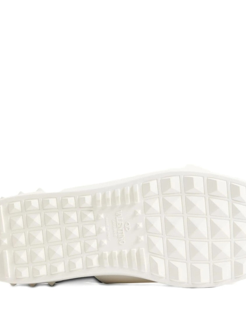 Valentino Black Sneaker Low-Top Smooth Leather Sneakers