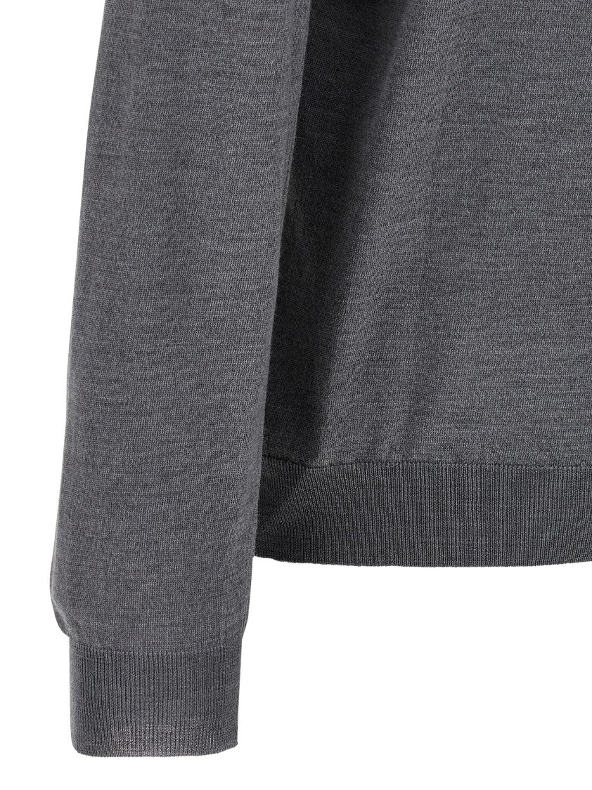 Zanone Lightweight Grey Flexwool Sweater