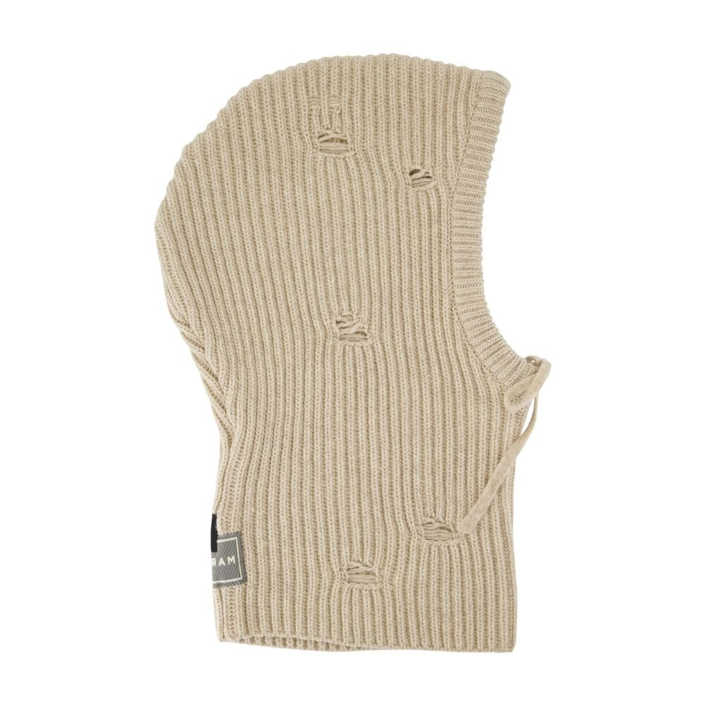 Mm6 By Maison Margiela Beanie - Wool - Beige