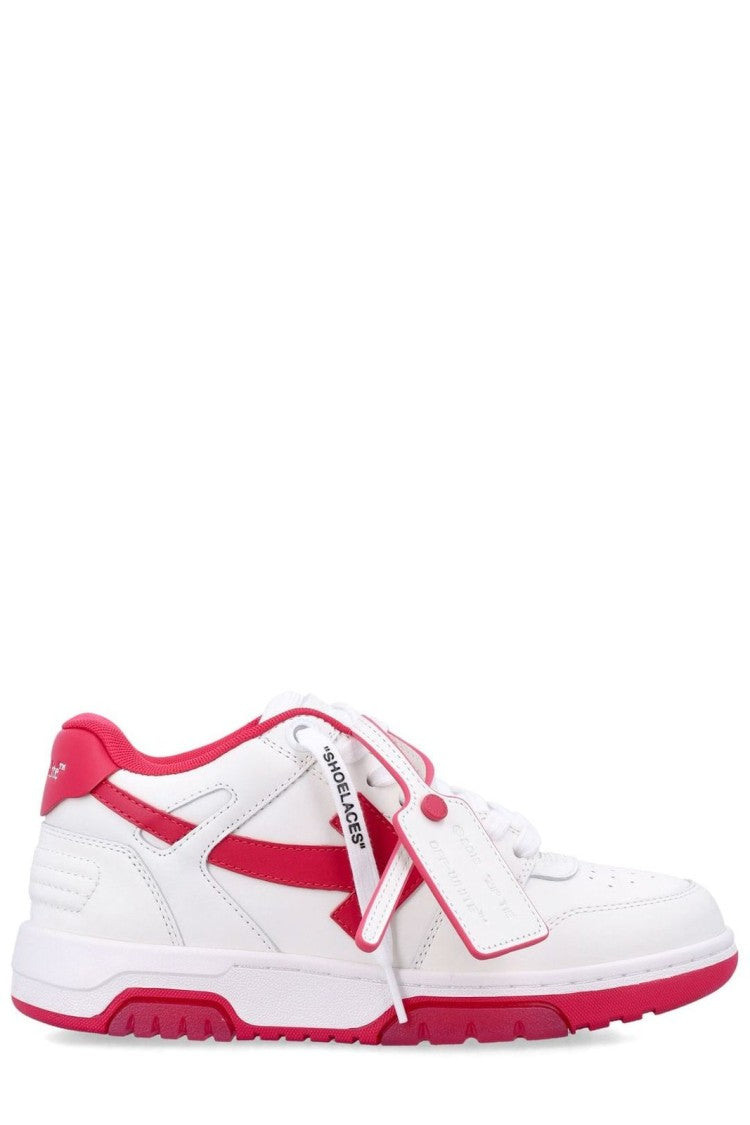 Off-White Out Of Office Sneakers – White And Pink