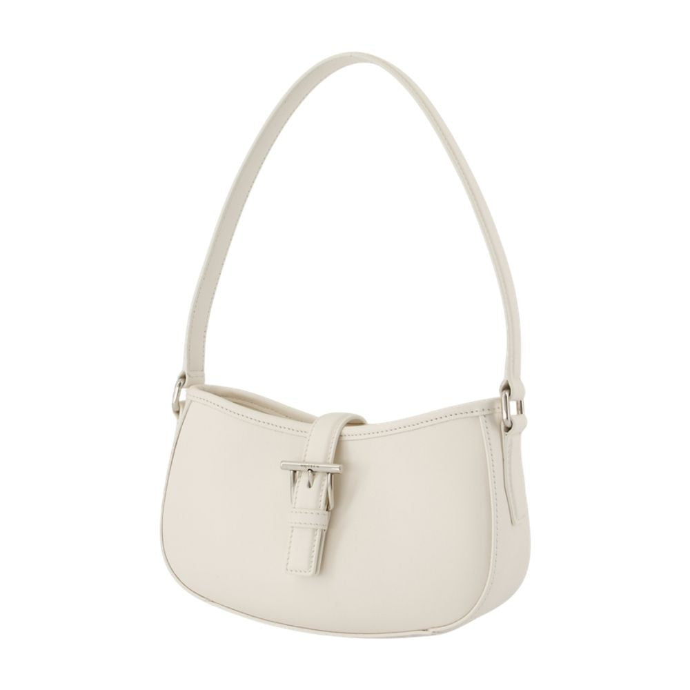 Alexander Mcqueen Mini Shoulder Bag T Bar - Leather - Ivory