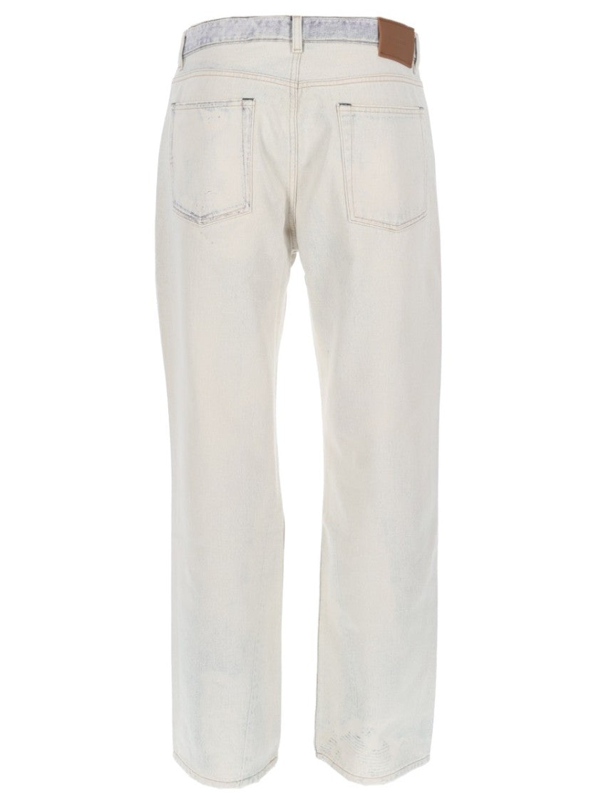 Our Legacy Light Wash Third Cut Distressed Denim Jeans