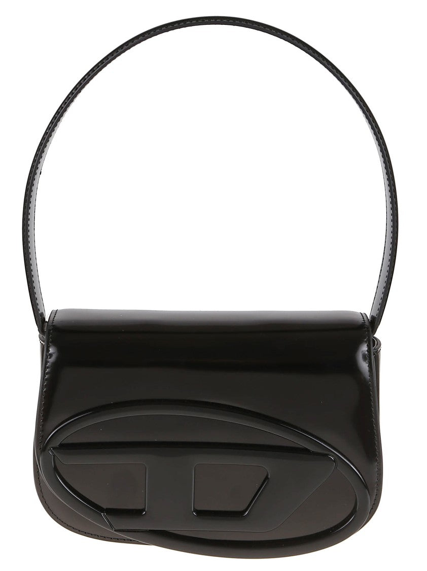 Diesel Glossy Leather Shoulder Bag