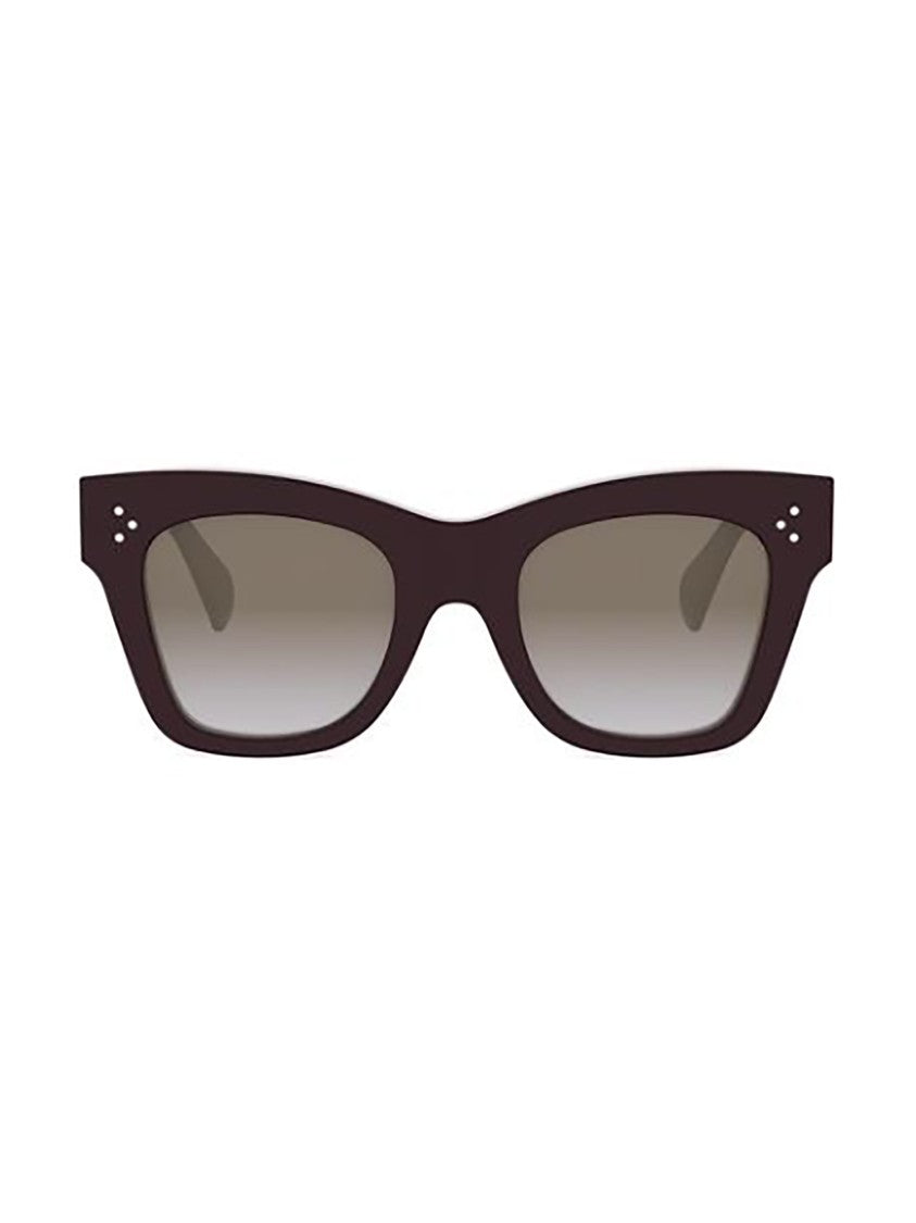 Celine Pink/Purple Cl4004in Rectangular Acetate Sunglasses