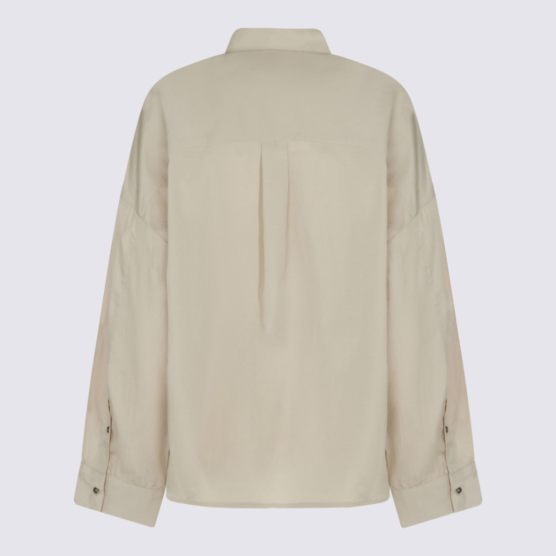 Nine In The Morning Relaxed Fit Shirt With Classic Collar And Concealed Button Placket