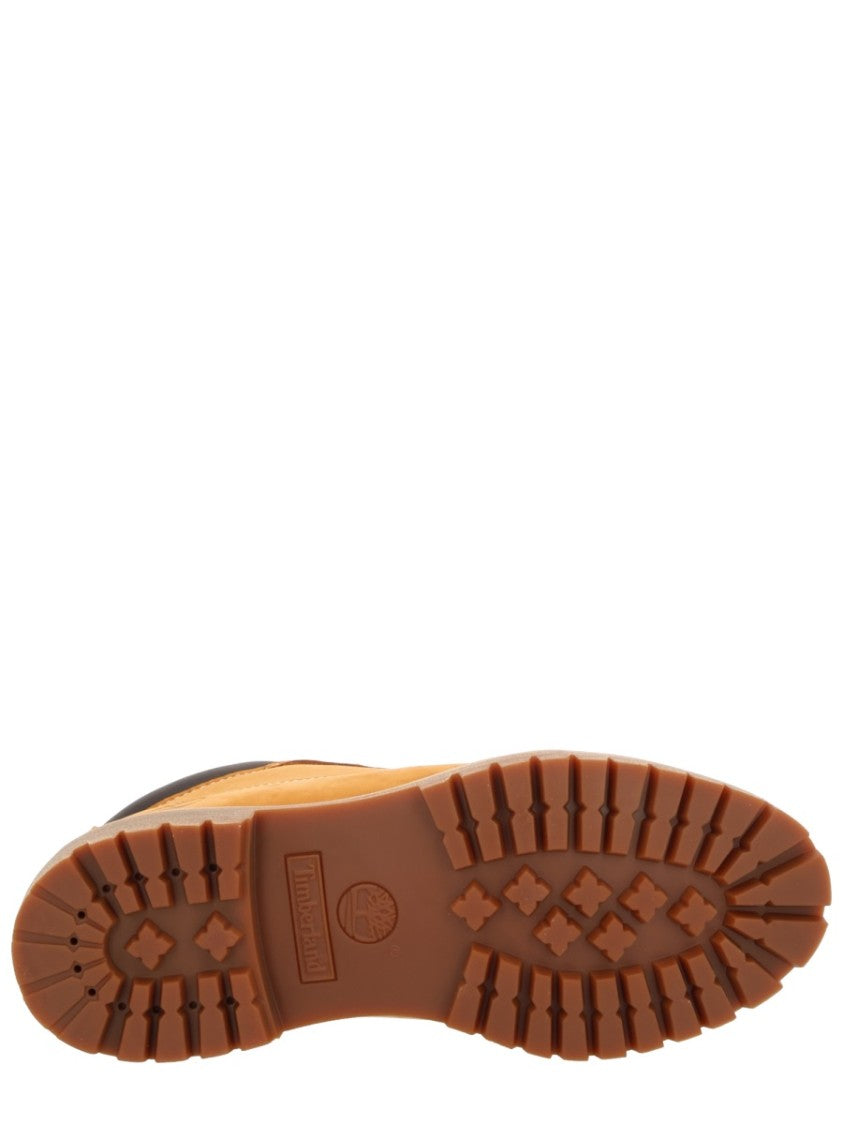 Timberland Matte Finish Ankle Boots With Rugged Sole And Padded Collar