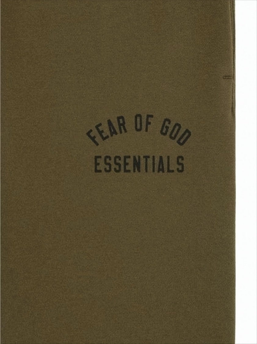 Fear Of God Relaxed-Fit Brown Jogger Pants With Elastic Waistband