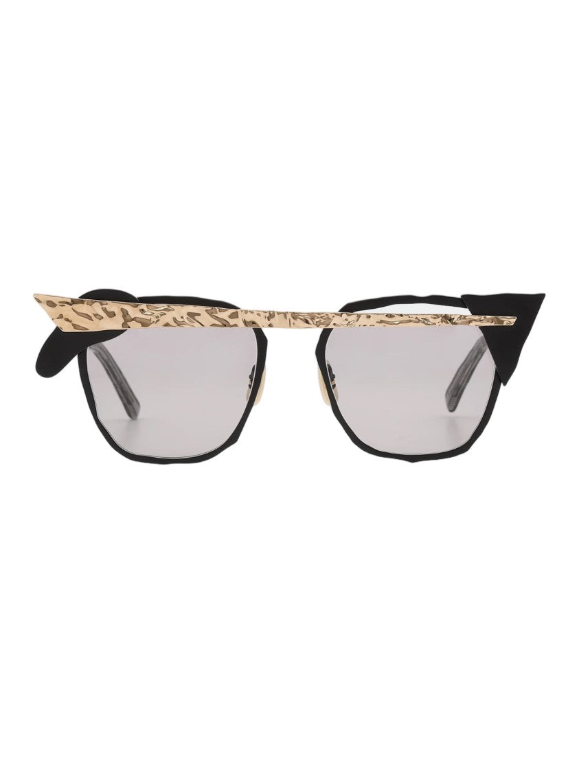 Masahiromaruyama Black Titanium International Fit 51 Mm Sunglasses