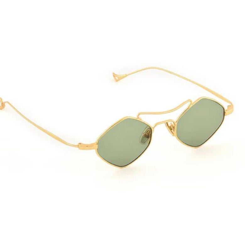 Eyepetizer Medici C.4-64 Geometric Frame Sunglasses With Gold Structure