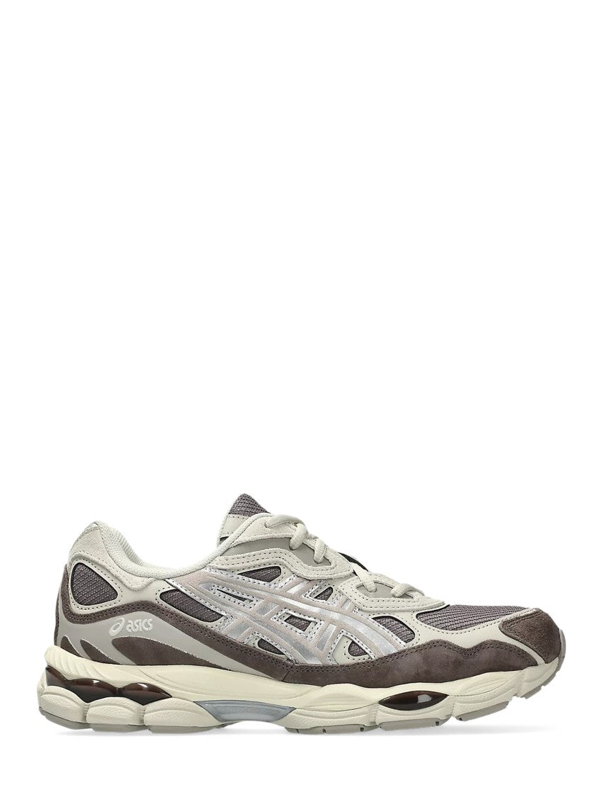 Asics Layered Design Sneakers With Gel Cushioning And Textured Accents