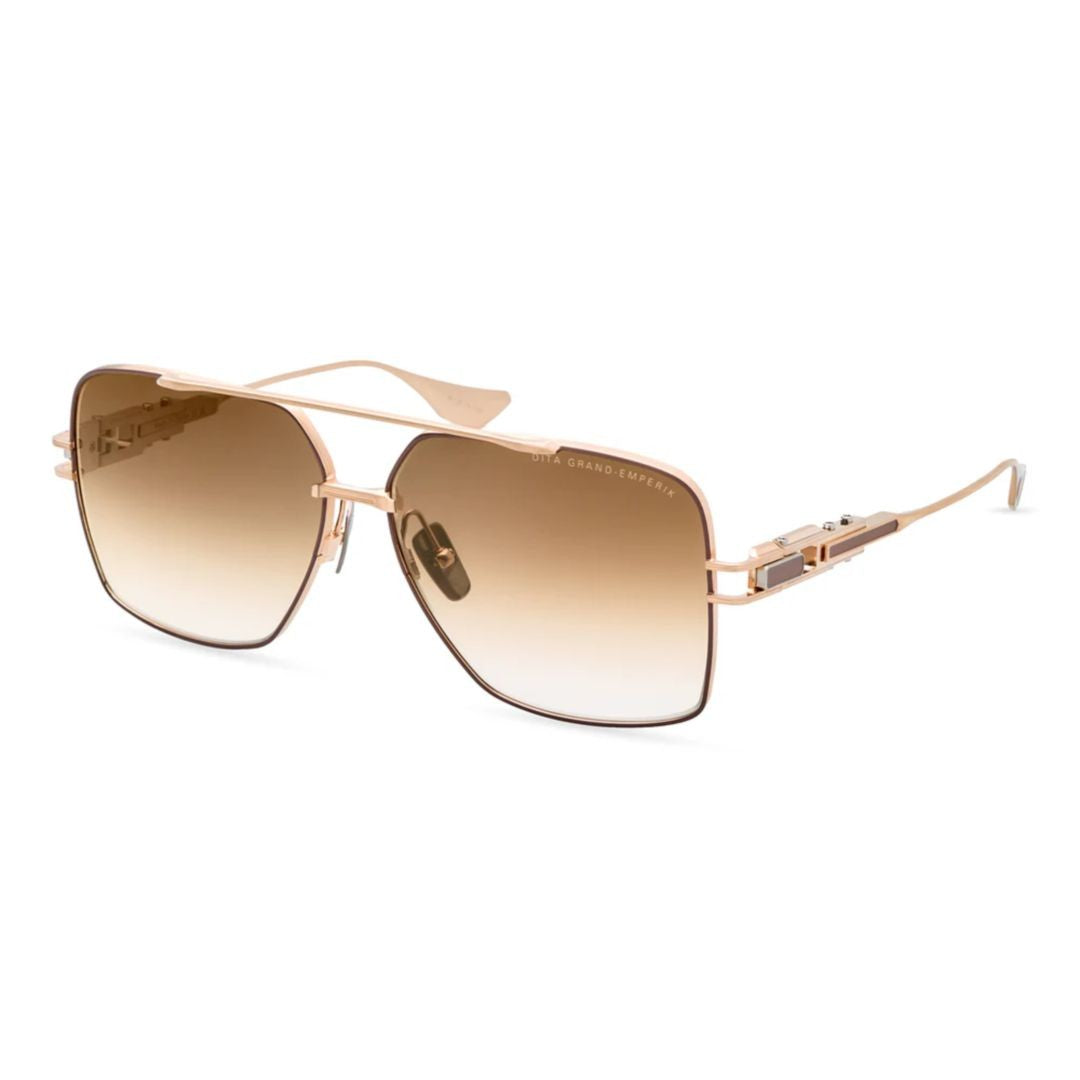 Dita Grand-Emperik Geometric Square Sunglasses With Gradient Tint