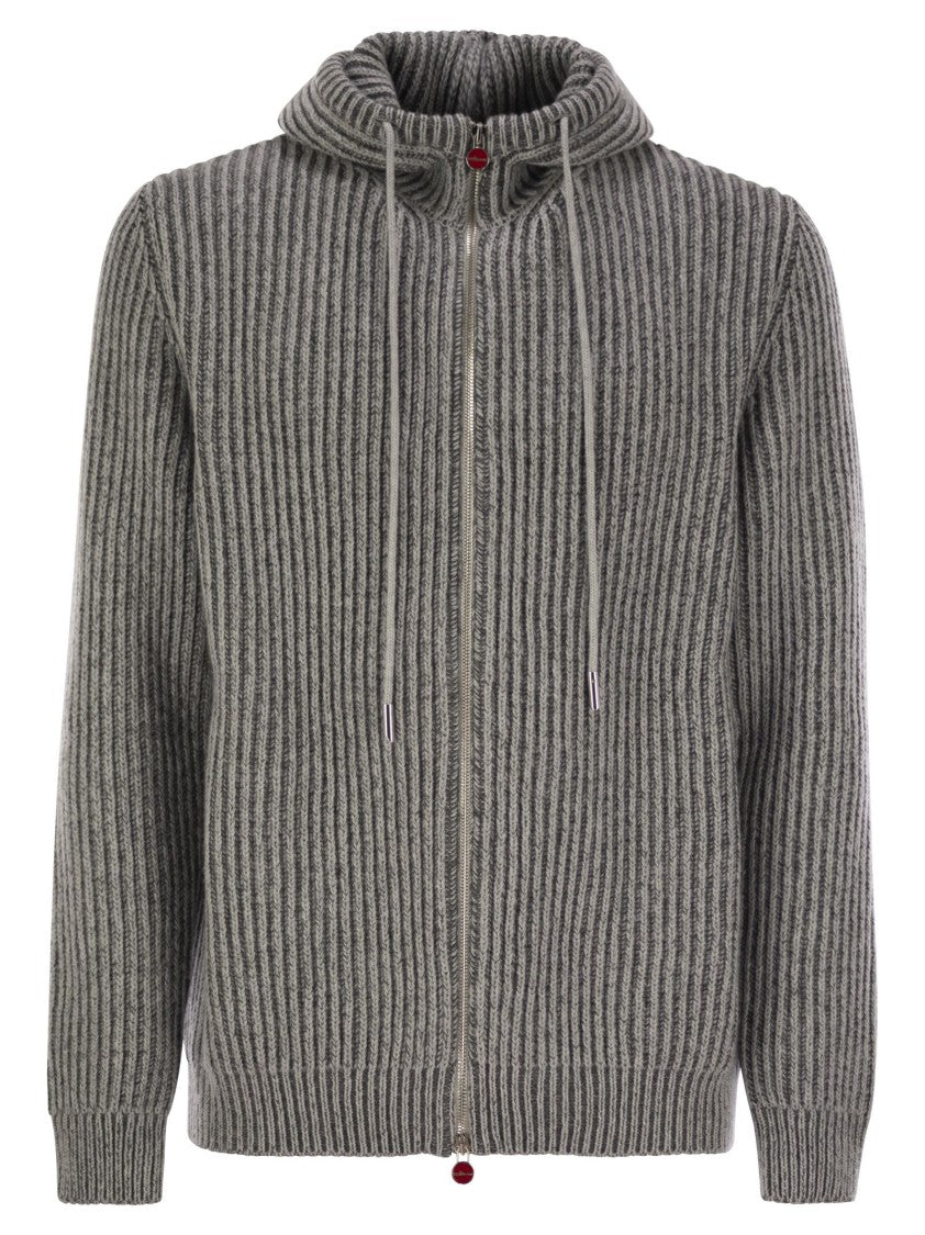 Kiton Plush Cut Cashmere Jacket