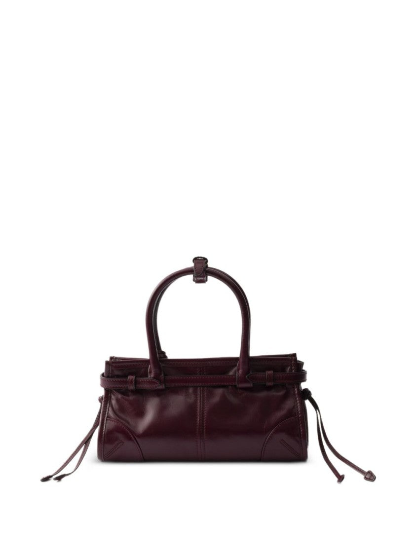 Prada Smooth Leather Drawstring Bag
