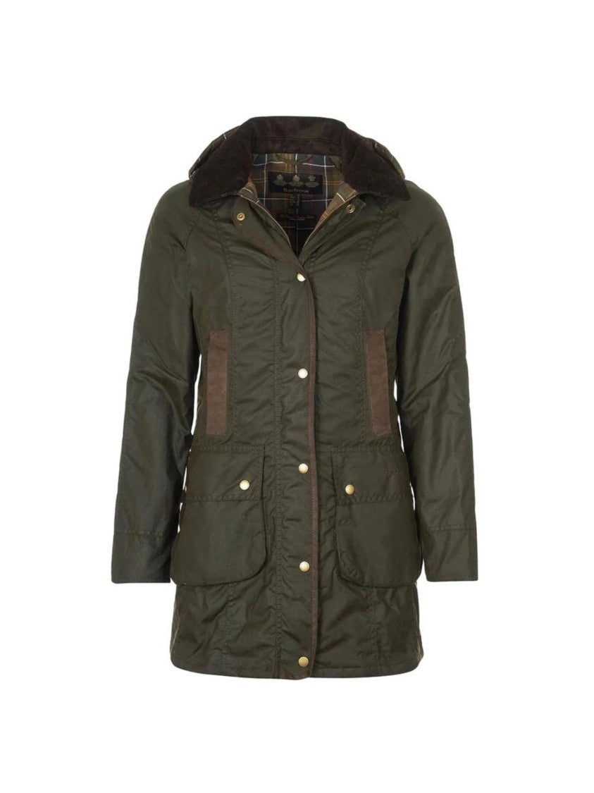 Barbour Green Bower Wax Jacket