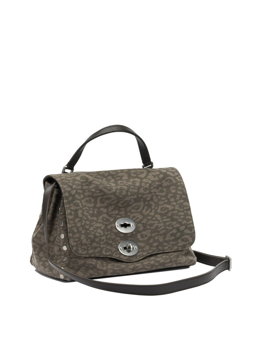 Zanellato Structured Shoulder Bag With Animal Print