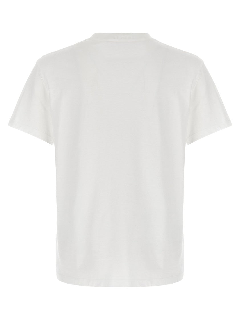 Valentino Garavani Cotton Crew Neck T-Shirt With Vlogo Patch