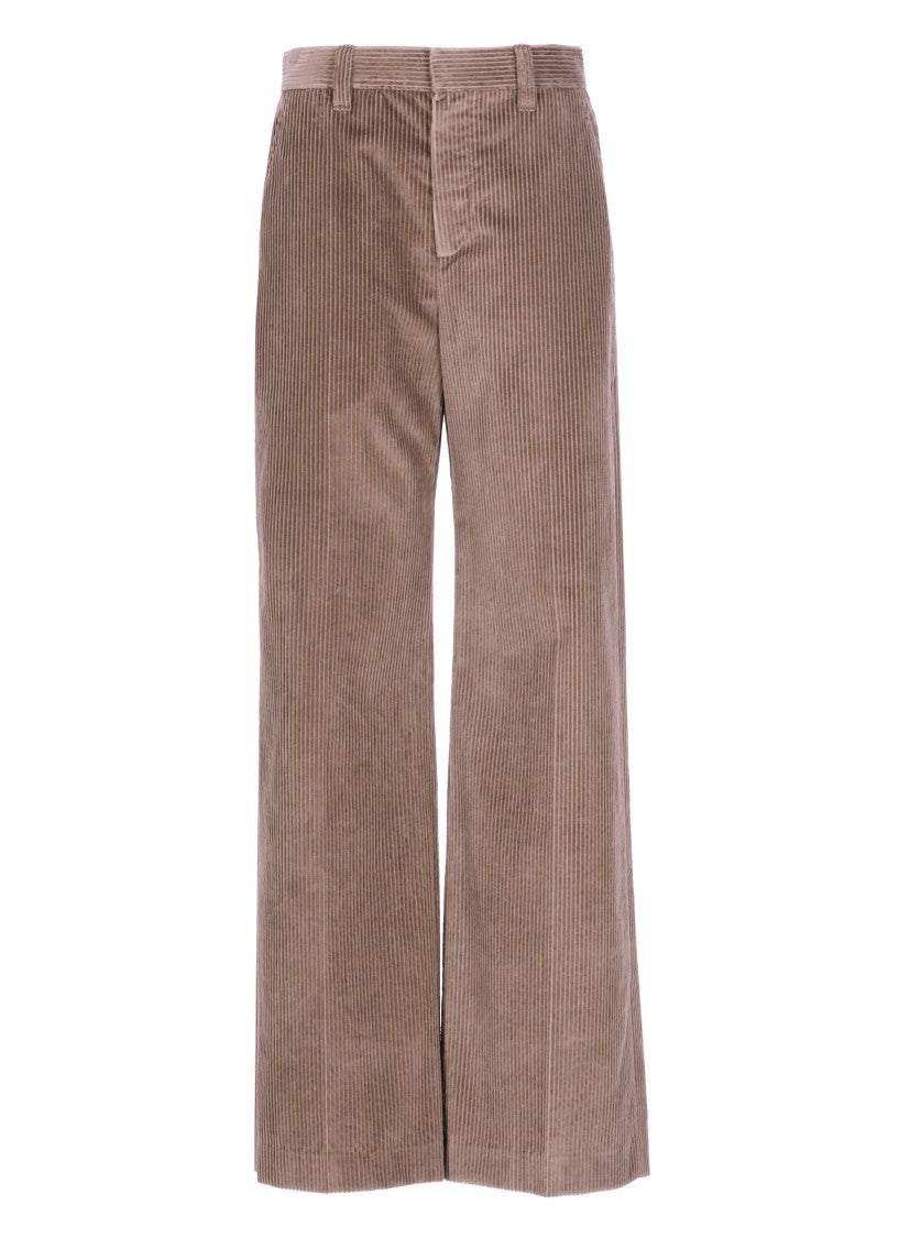 Brunello Cucinelli Brown Cotton Pants
