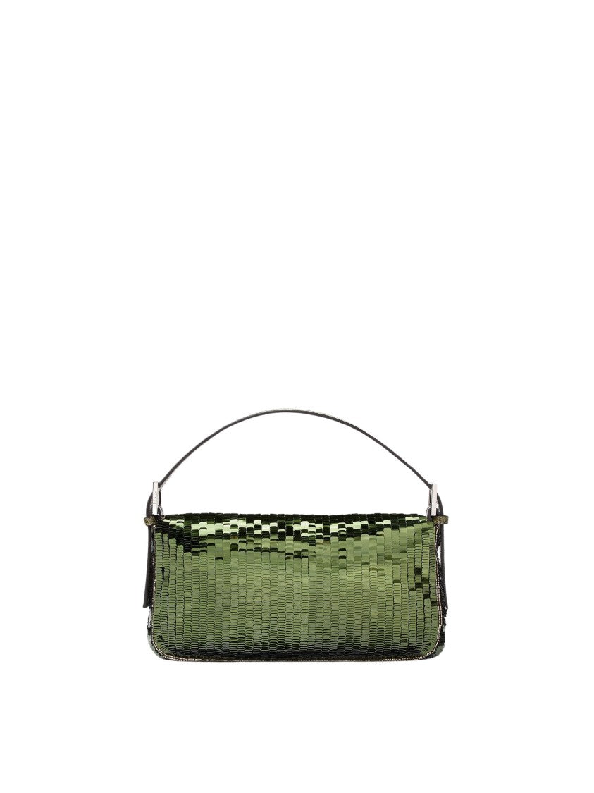 Fendi Baguette Sequined Shoulder Bag