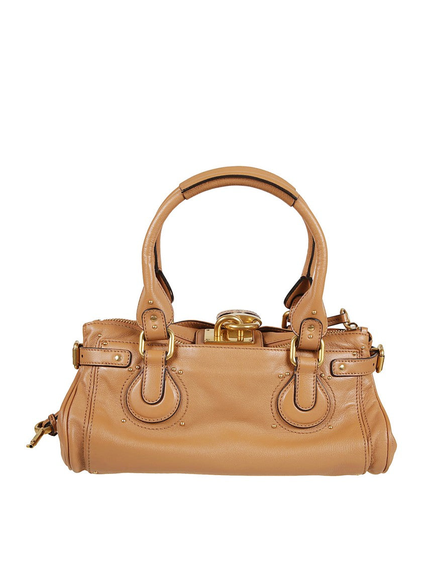 Chloé Brown Buffalo Leather Shoulder Bag