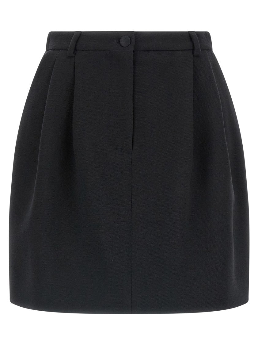 Dolce & Gabbana Wool Crêpe Skirt
