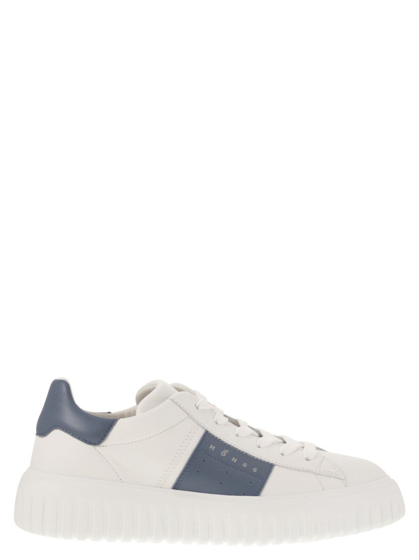 Hogan H-Stripes Sneakers With Extralight Sole