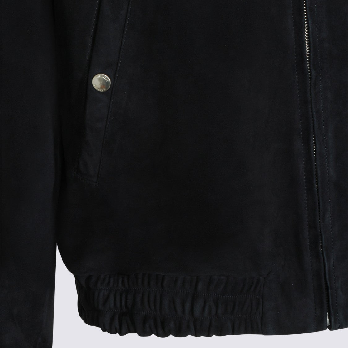 Mackage Minimalist Zipper Jacket With Snap Button Pockets