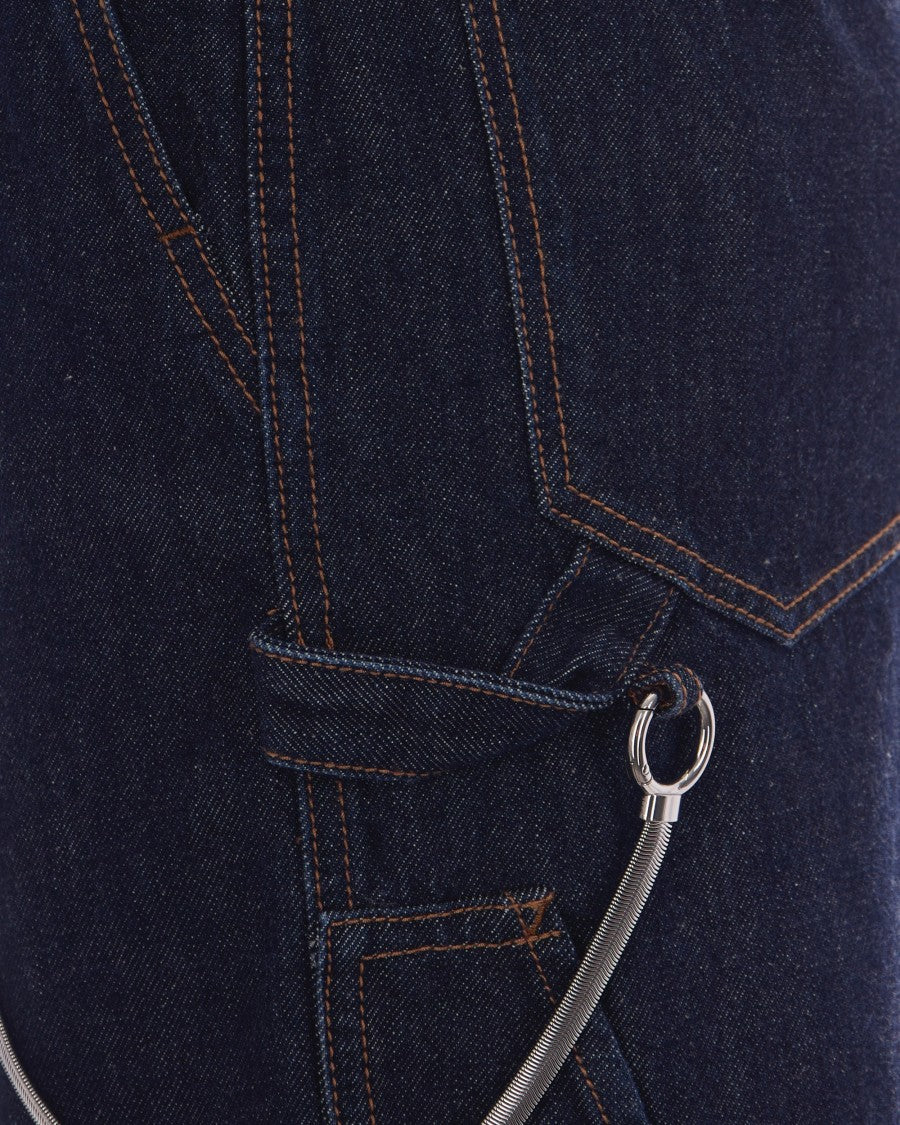 Sportmax Denim Chemisier Dress