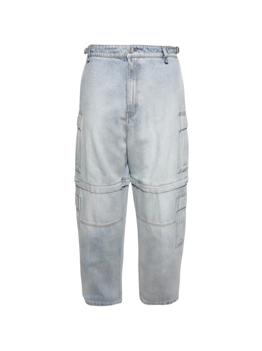 Vetements Cargo Jeans Light Blue