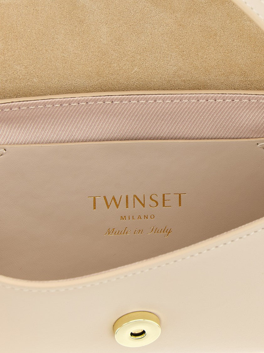 Twin-Set Leather Shoulder Bag