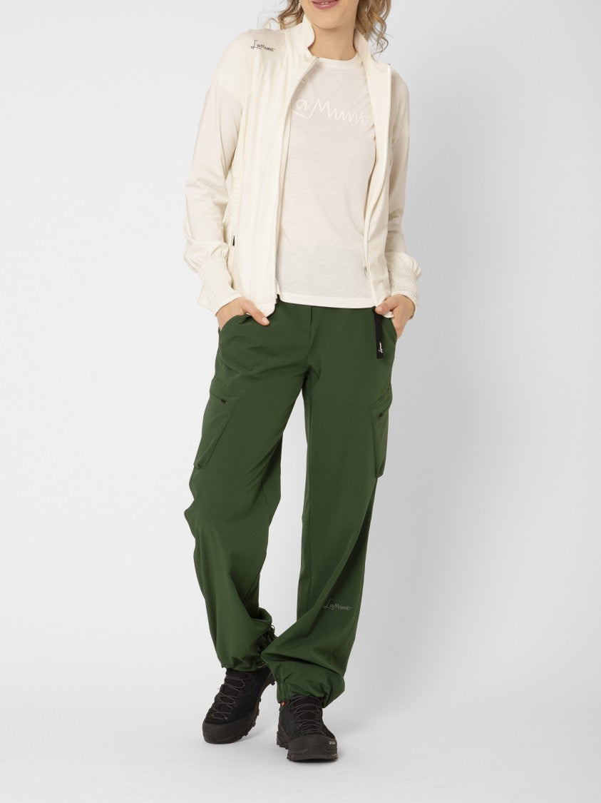 Lamunt Olive Serena Travel Relaxed Cargo Pants