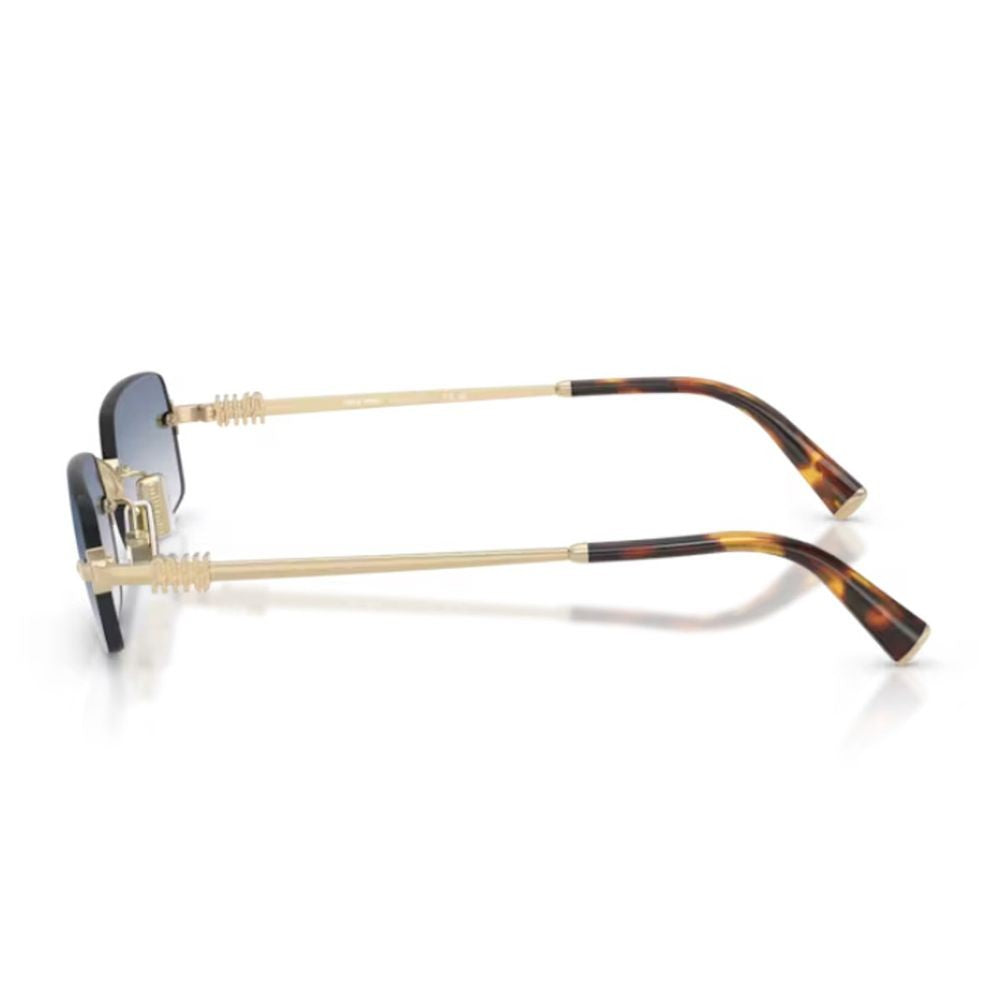 Miu Miu 0Mu B50s Rimless Gradient Blue Sunglasses