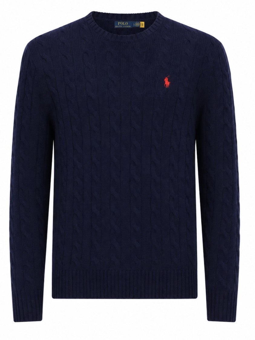 Polo Ralph Lauren Cable-Knit Sweater In Luxurious Wool And Cashmere Blend