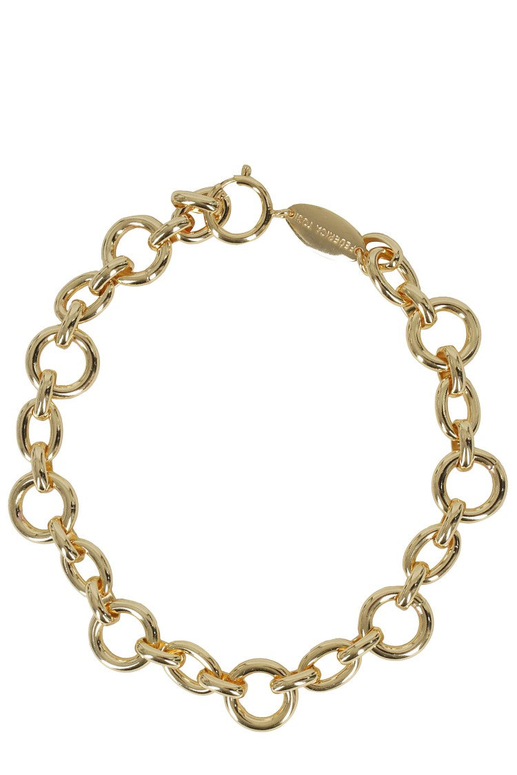Federica Tosi Gold Charlotte 18K Gold-Plated Bronze Metal Necklace