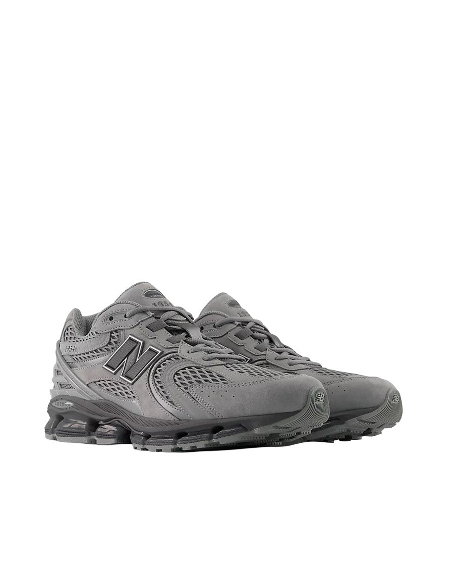 New Balance U195438r Grey Mesh Abzorb Sport Sneakers