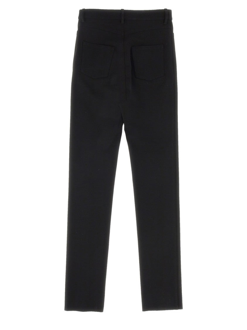 Balenciaga Skinny Leg Jeans With Button Closure