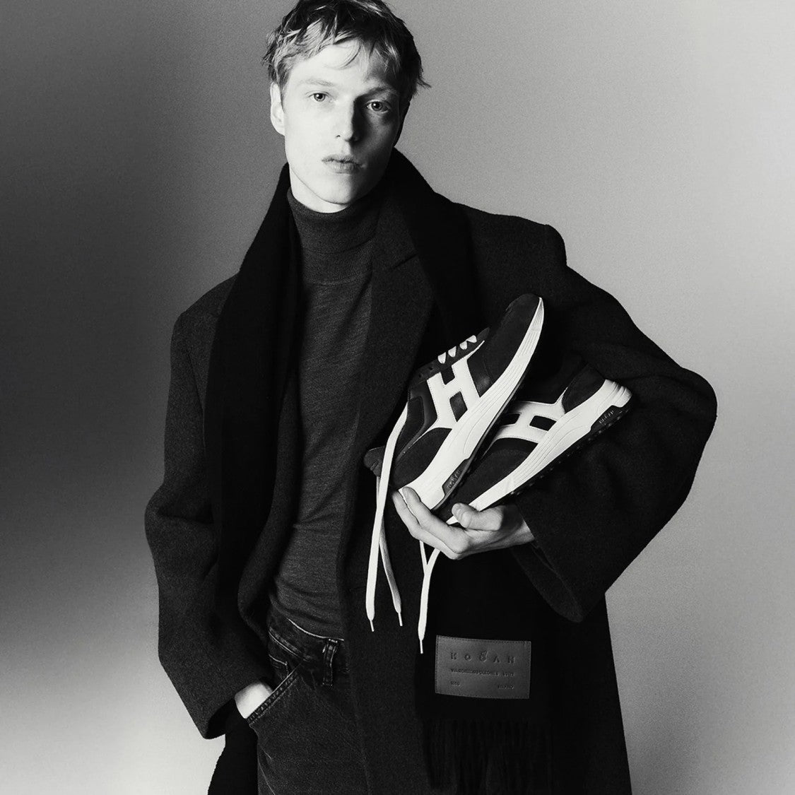 Hogan Hyperlight Allacciato H Sneakers In Blue