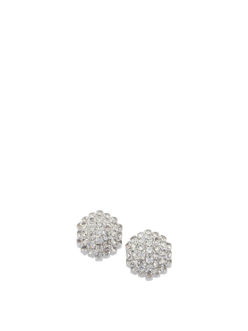 Self-Portrait Earrings With Crystals
