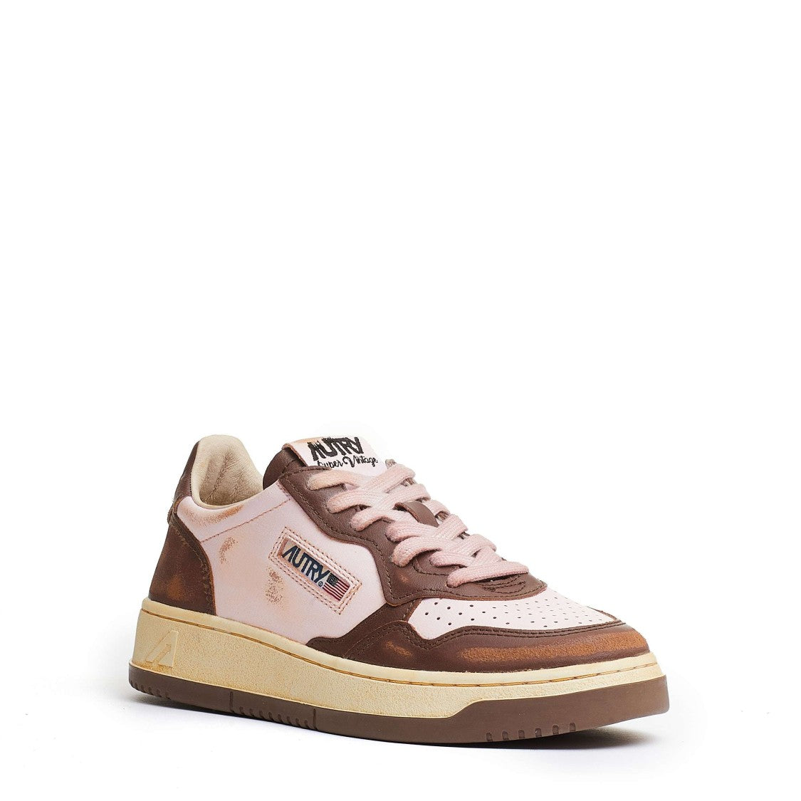 Autry Multicolor Medalist Low Leather Sneakers