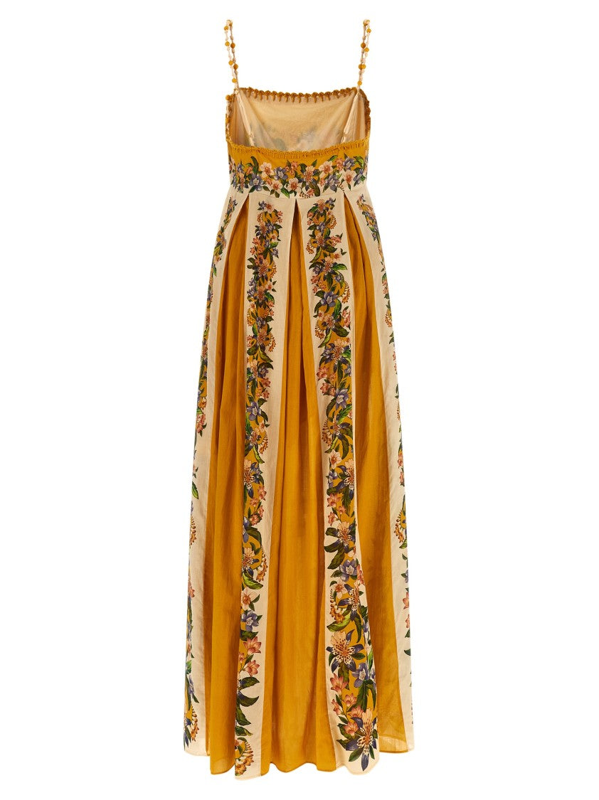 Farm Rio Sand Hilo Stripes Maxi' Dress