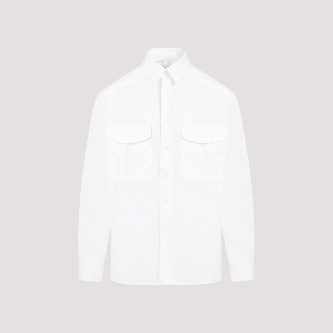 Mordecai Classic White Cotton Shirt