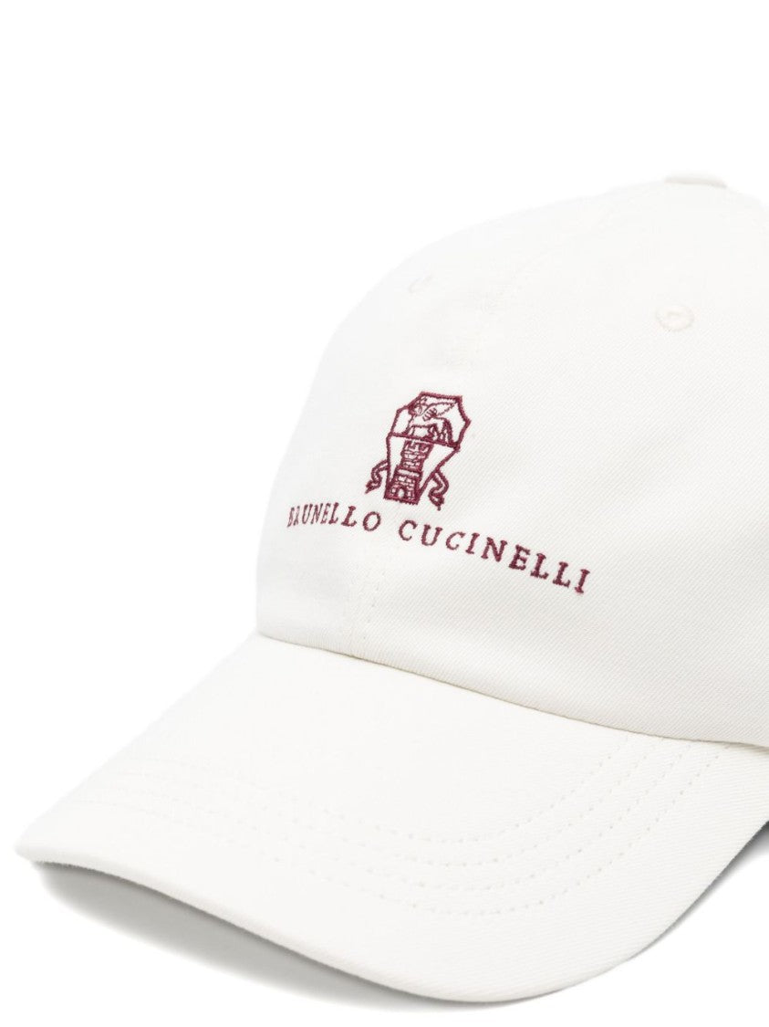 Brunello Cucinelli Classic Six-Panel Baseball Cap With Embroidered Emblem