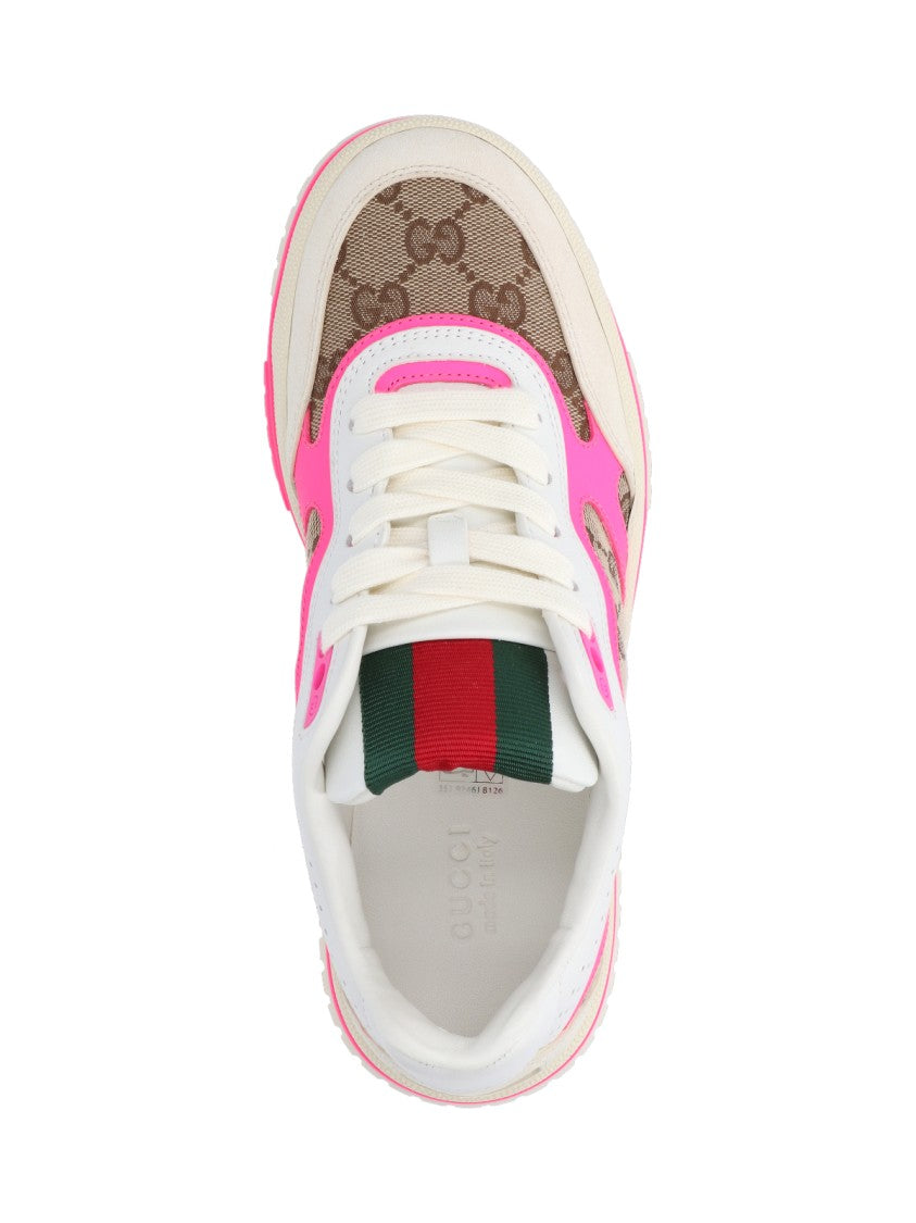 Gucci Re-Web' Sneakers – Beige